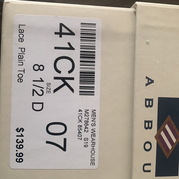 Joseph Abboud Lace Plain Toe - Picture 7 of 7